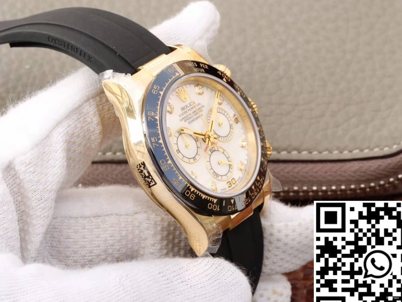 Dial Diamond JH V6 Daytona M116518ln-0037 Factory Cosmograph Rolex 0118